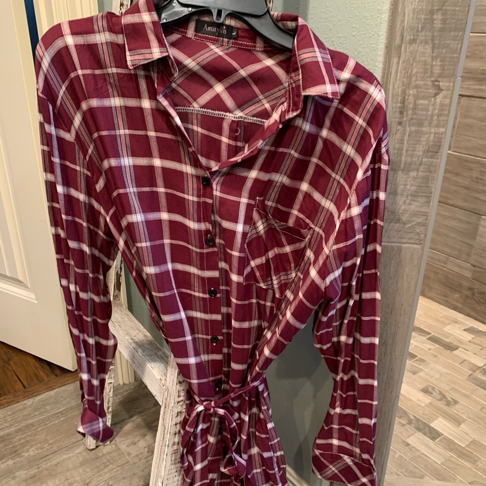 Plaid dress